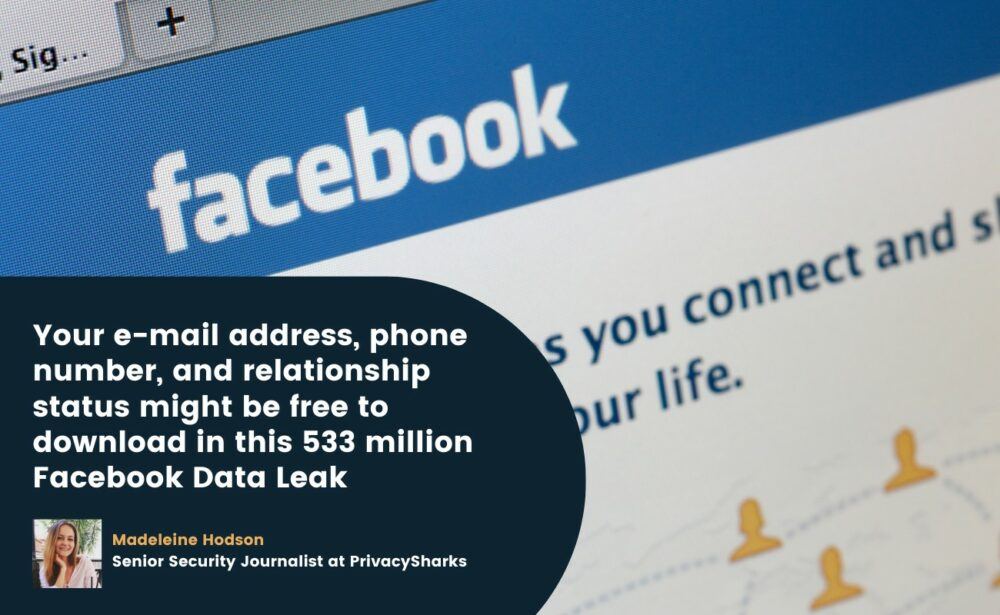 Facebook Data Leak makes your data easy to download PrivacySharks
