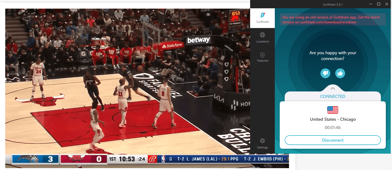 watch chicago bulls with vpn